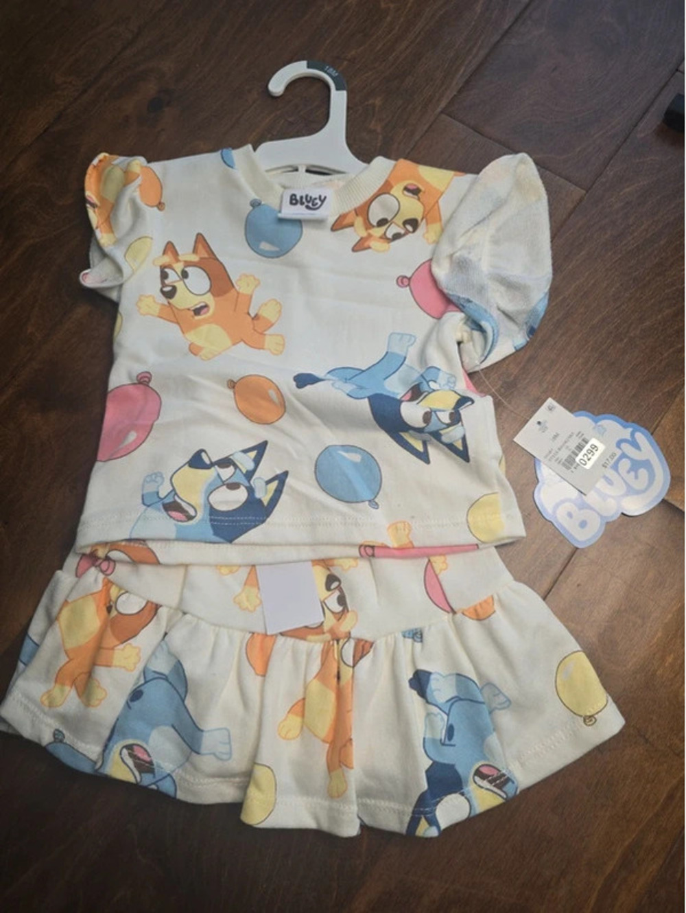 18m brand new bluey from disney dress item 299G5